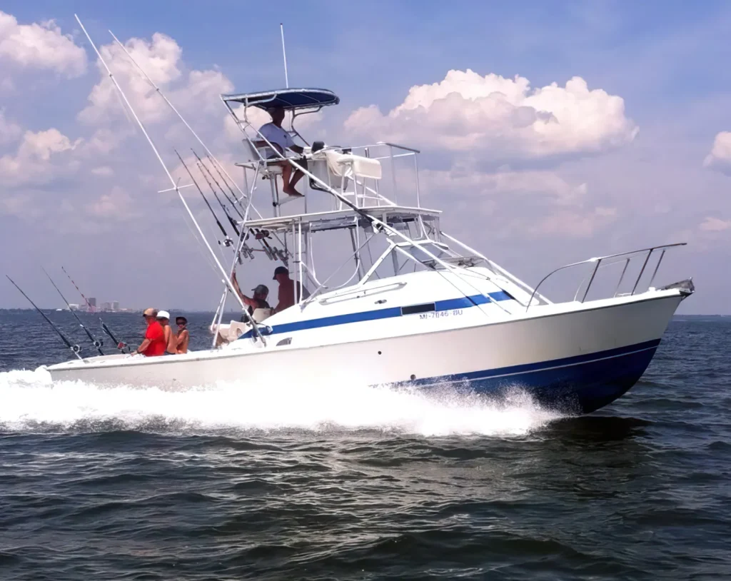 Spring Break deep sea fishing charters in Biloxi, Mississippi.